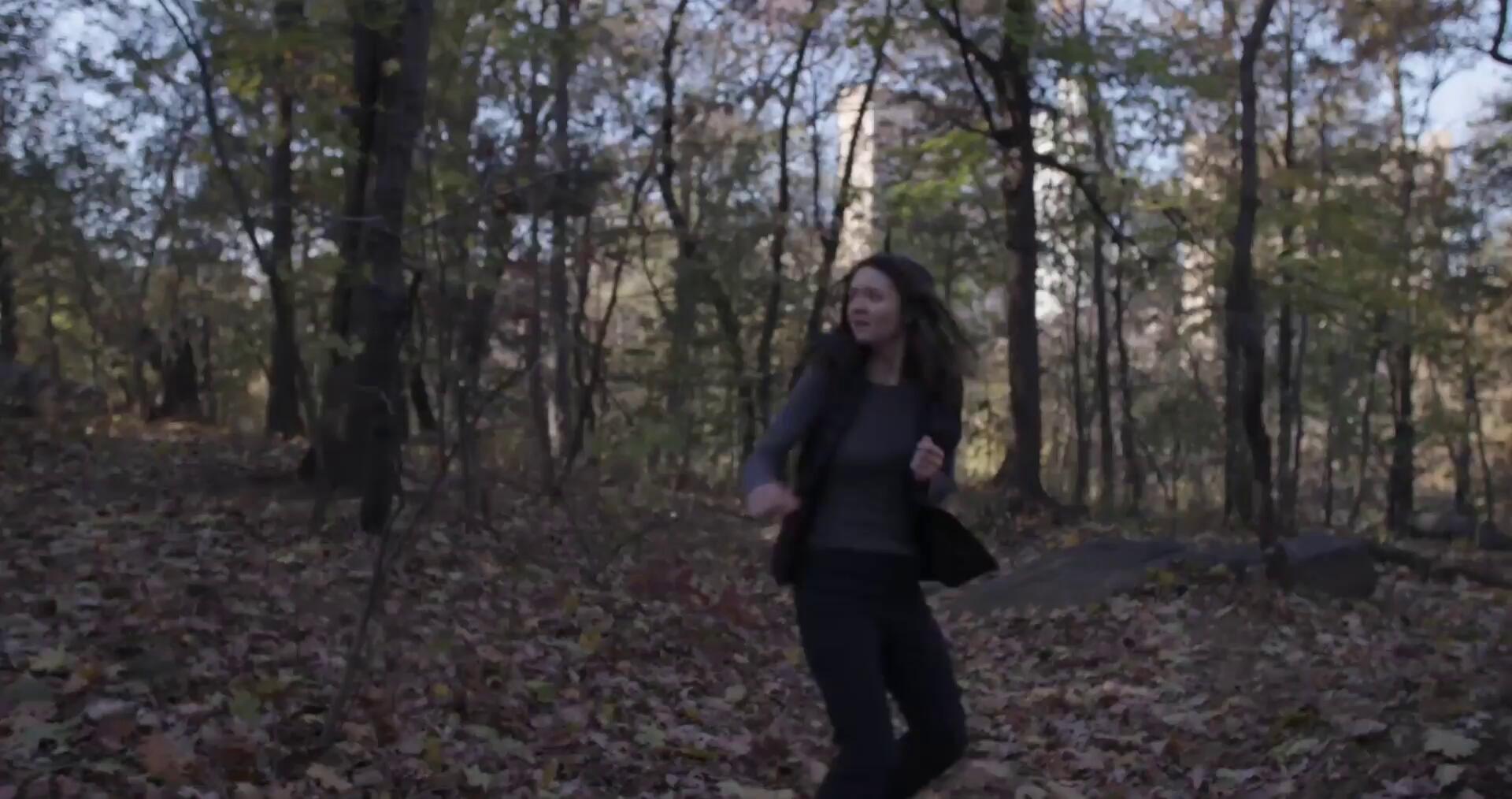 Claudia Minor Troyer in The Chase (action sequence)